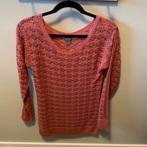 NY&C Slit Sleeve Sweater